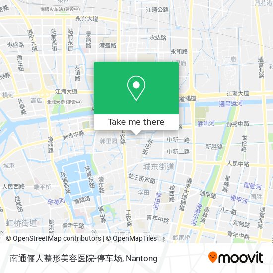 南通俪人整形美容医院-停车场 map