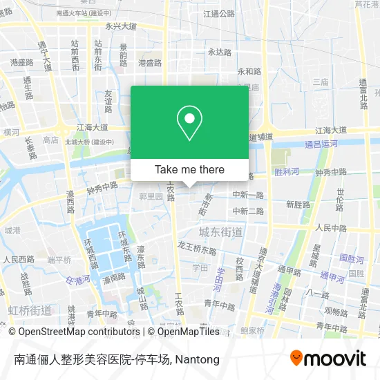 南通俪人整形美容医院-停车场 map