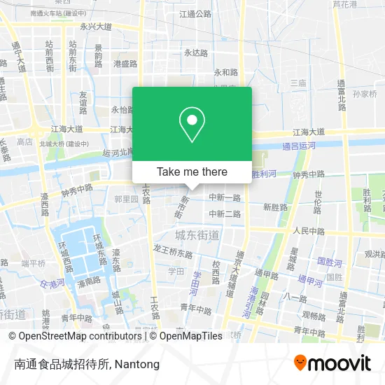 南通食品城招待所 map