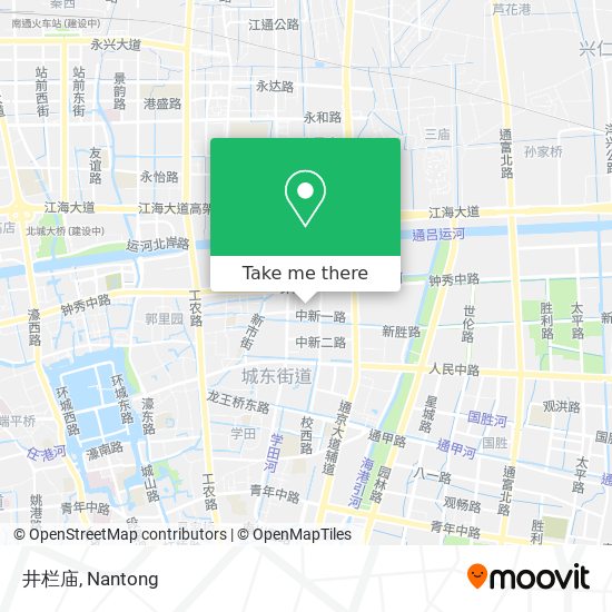 井栏庙 map