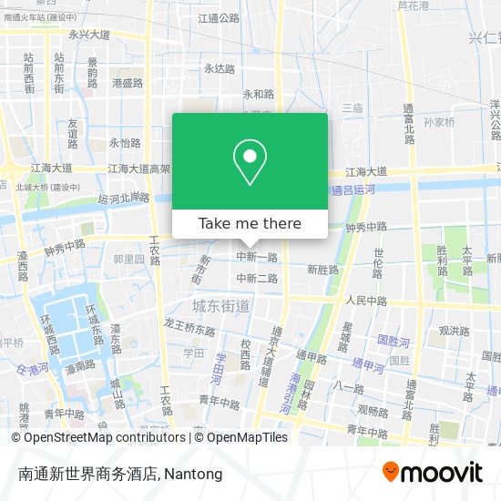 南通新世界商务酒店 map
