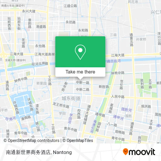 南通新世界商务酒店 map