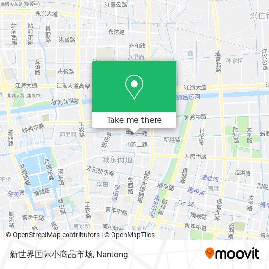 新世界国际小商品市场 map