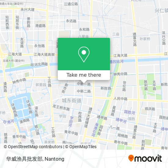 华威渔具批发部 map