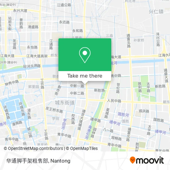 华通脚手架租售部 map