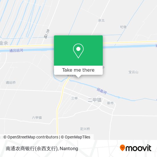 南通农商银行(余西支行) map