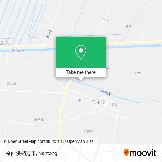 余西供销超市 map
