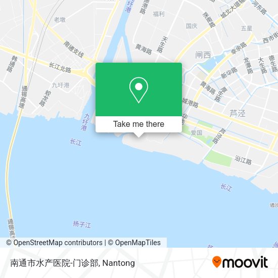 南通市水产医院-门诊部 map
