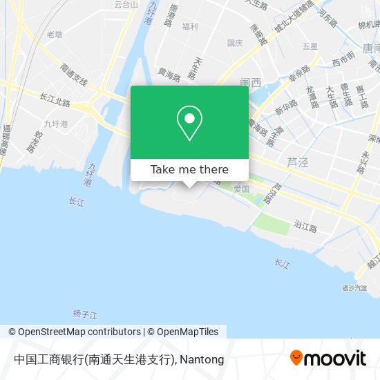 中国工商银行(南通天生港支行) map