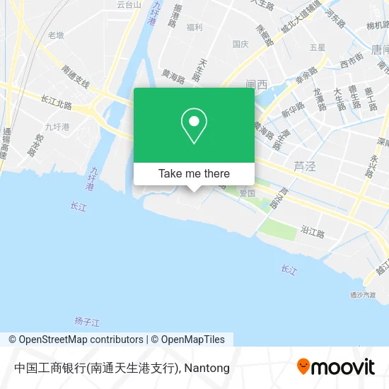 中国工商银行(南通天生港支行) map