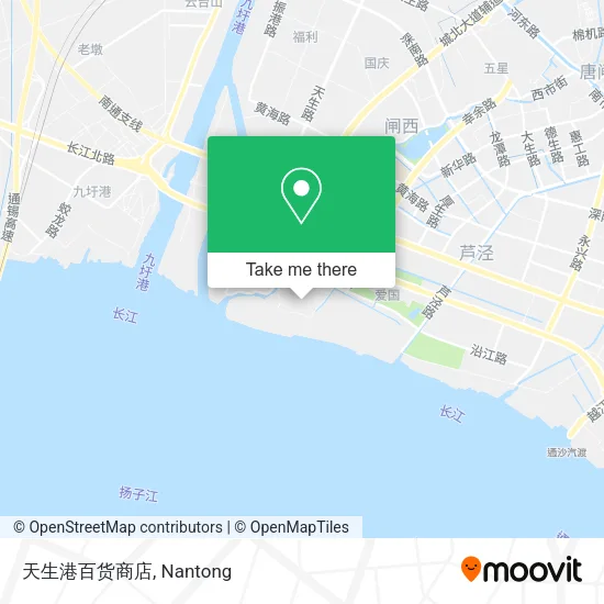 天生港百货商店 map