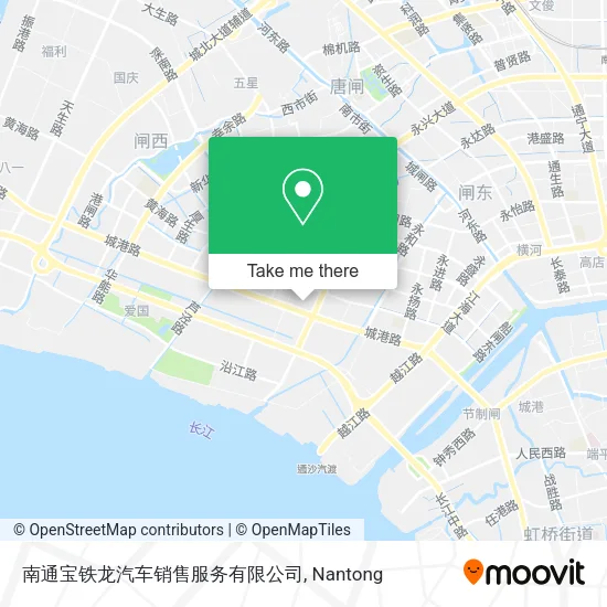 南通宝铁龙汽车销售服务有限公司 map