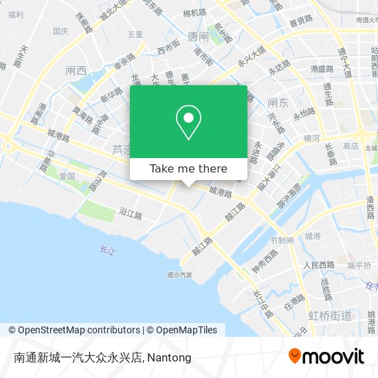 南通新城一汽大众永兴店 map