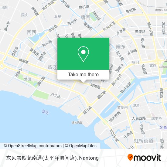 东风雪铁龙南通(太平洋港闸店) map