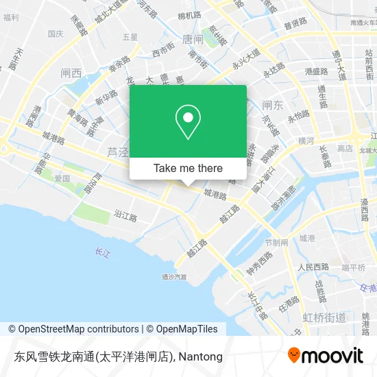 东风雪铁龙南通(太平洋港闸店) map