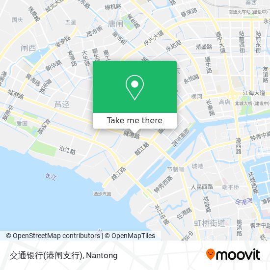 交通银行(港闸支行) map