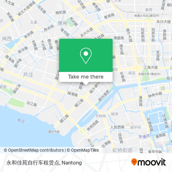 永和佳苑自行车租赁点 map