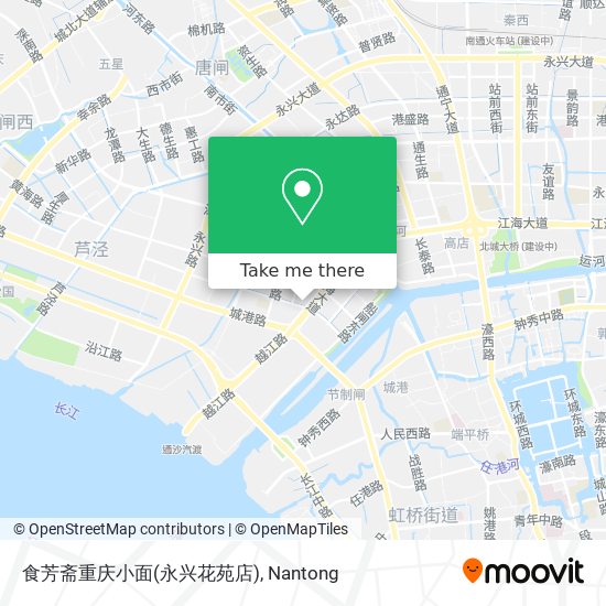 食芳斋重庆小面(永兴花苑店) map