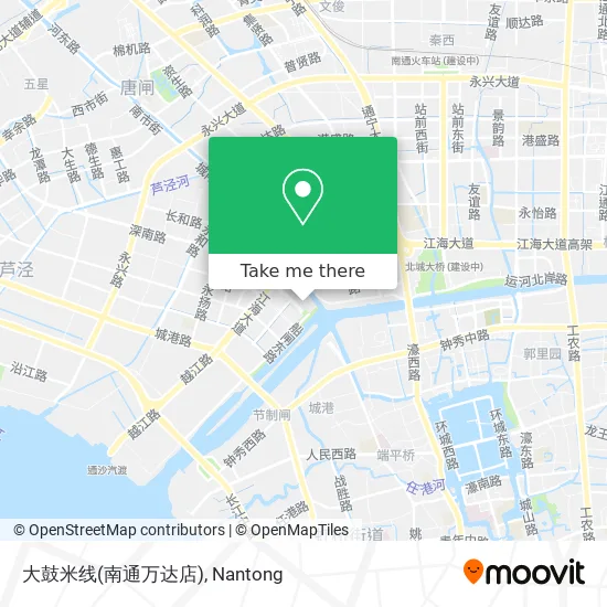 大鼓米线(南通万达店) map