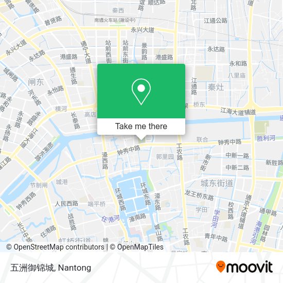 五洲御锦城 map