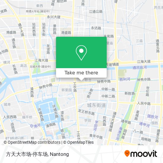 方天大市场-停车场 map