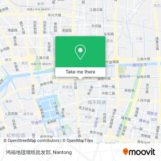 鸿福地毯墙纸批发部 map