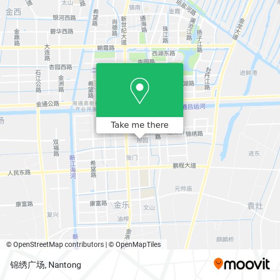 锦绣广场 map