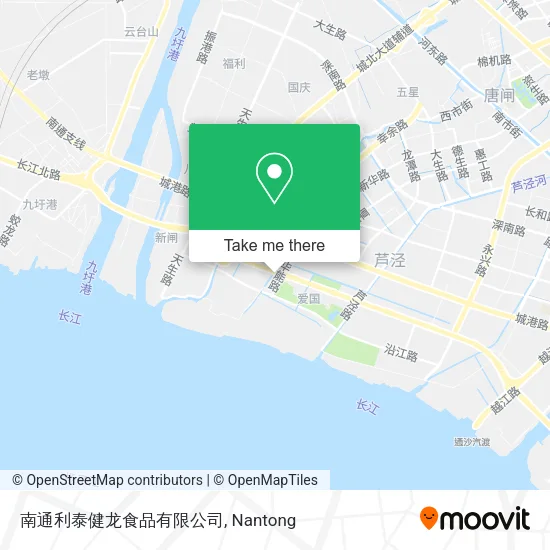 南通利泰健龙食品有限公司 map