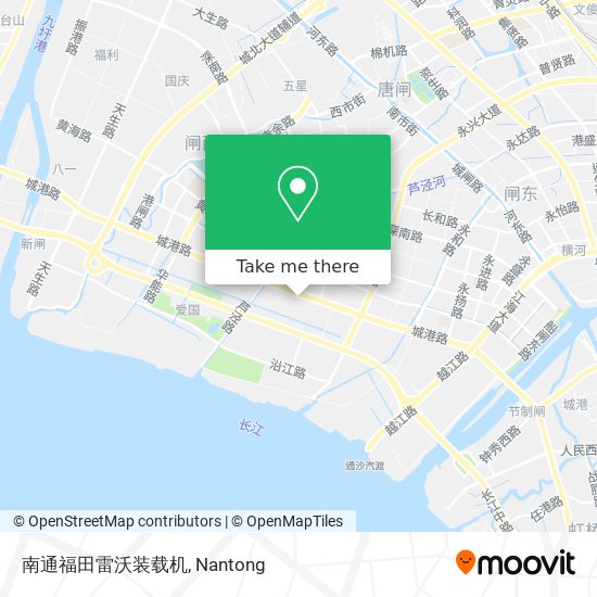 南通福田雷沃装载机 map
