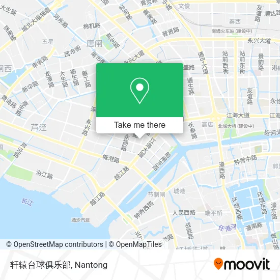 轩辕台球俱乐部 map