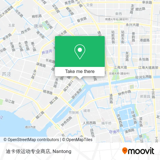 迪卡侬运动专业商店 map