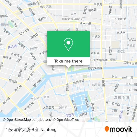百安谊家大厦-B座 map