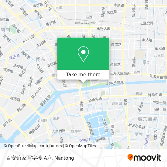 百安谊家写字楼-A座 map