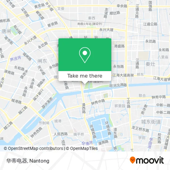 华蒂电器 map