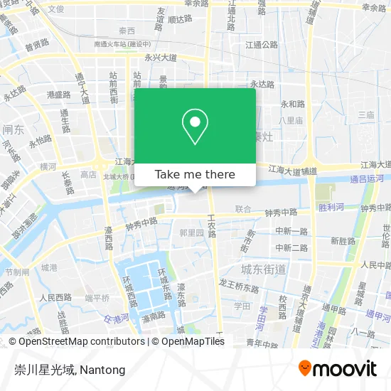 崇川星光域 map