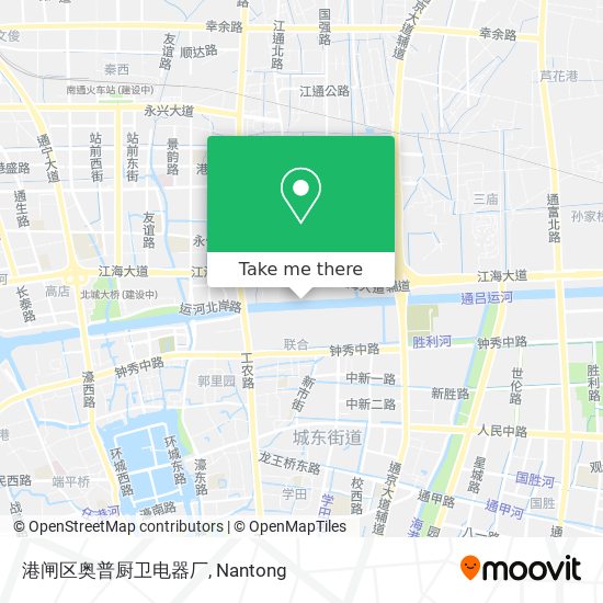 港闸区奥普厨卫电器厂 map