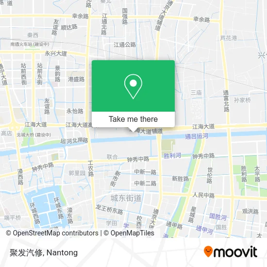 聚发汽修 map