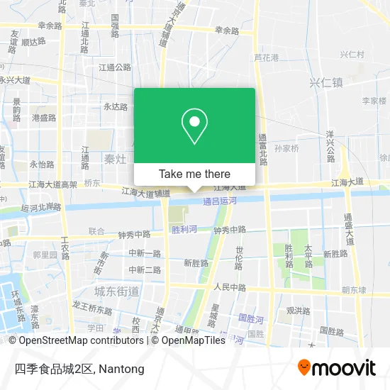 四季食品城2区 map