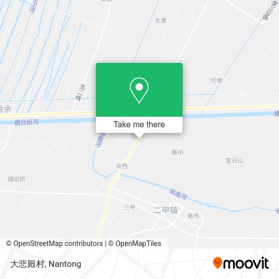 大悲殿村 map