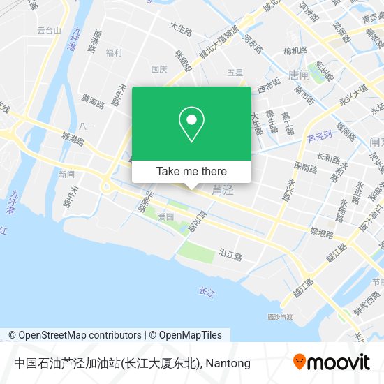 中国石油芦泾加油站(长江大厦东北) map