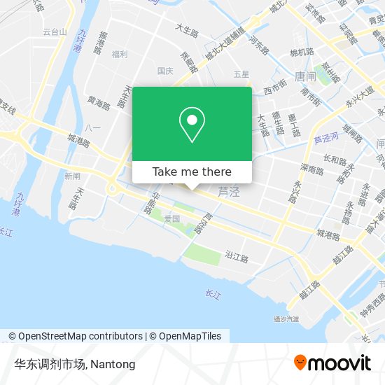 华东调剂市场 map