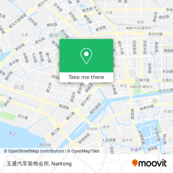玉通汽车装饰会所 map