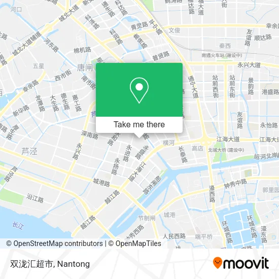 双泷汇超市 map