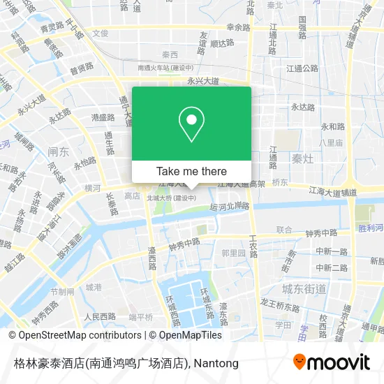 格林豪泰酒店(南通鸿鸣广场酒店) map