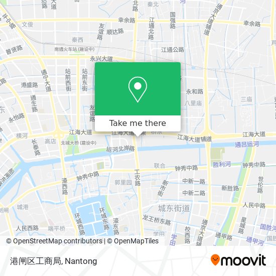 港闸区工商局 map