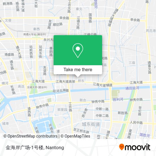 金海岸广场-1号楼 map