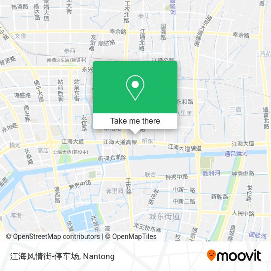 江海风情街-停车场 map