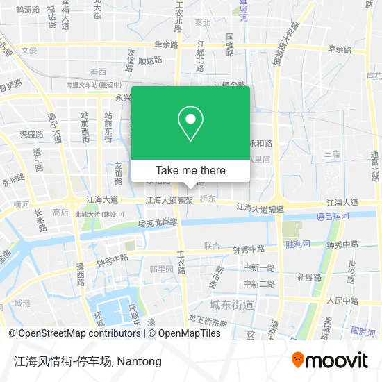 江海风情街-停车场 map
