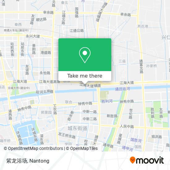 紫龙浴场 map