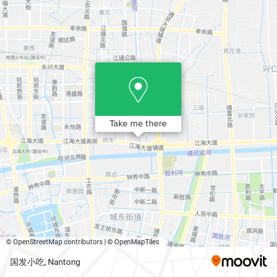 国发小吃 map